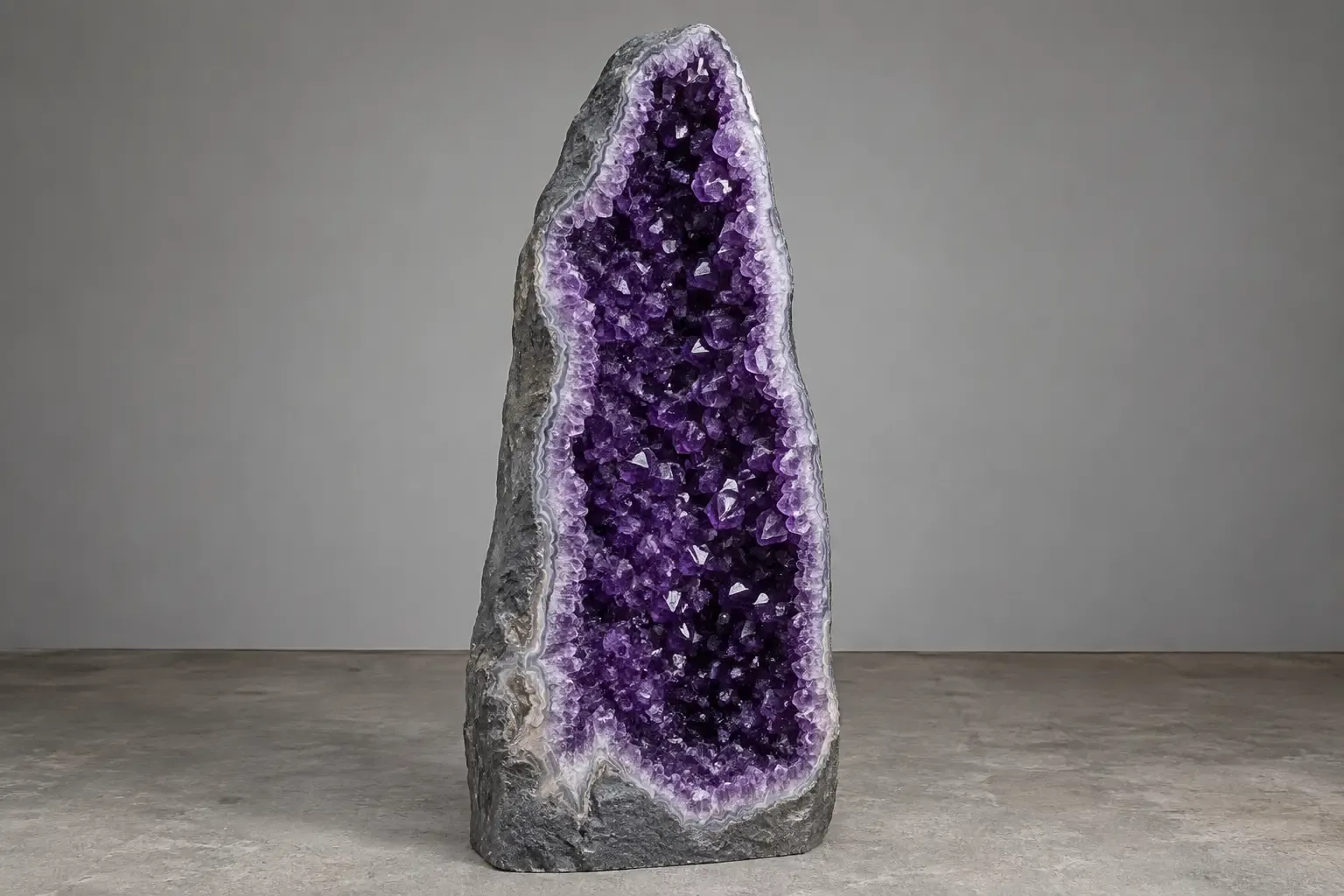 Large amethyst cathedral specimen